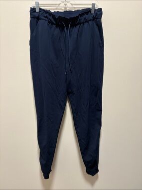 Lululemon On the Fly Drawstring Joggers Navy Size 10